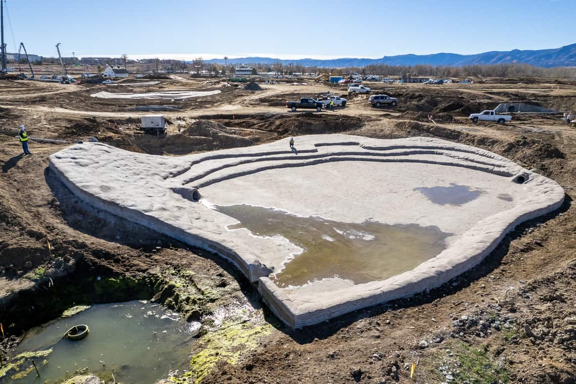 Dad Clark Gulch Drop Structure - Colorado Hardscapes